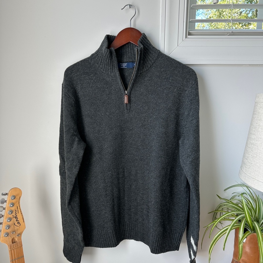 J. Crew Quarterzip Sweater